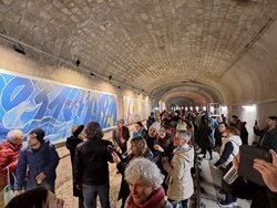 Impressionen von der "Kunst im Tunnel" Vernissage2022